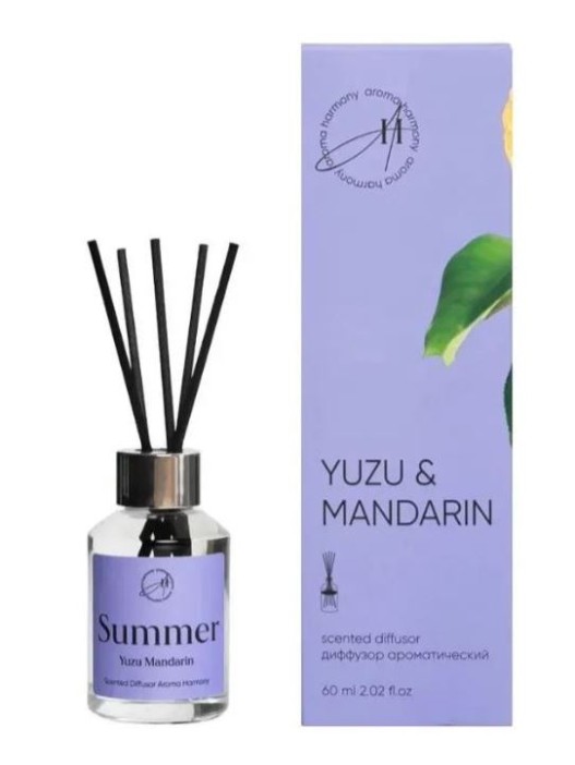 Диффузор ароматический &quot;Yuzu mandarin&quot;, 60 мл 