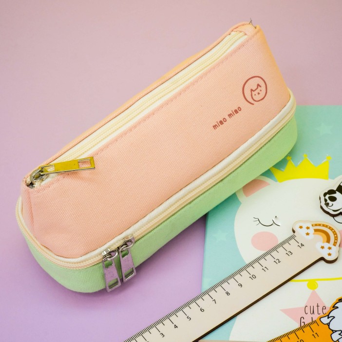 Пенал "Classic locks", pink-green 