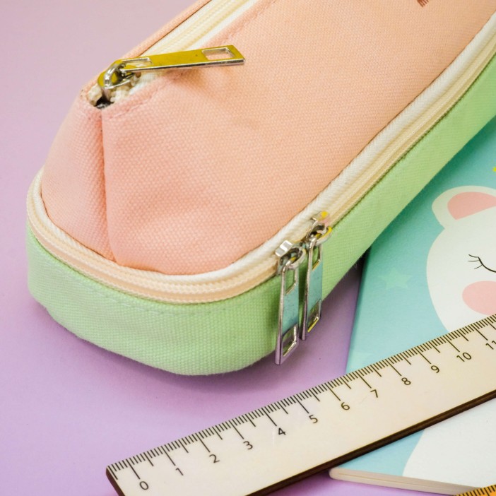 Пенал "Classic locks", pink-green 