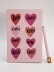 Блокнот (А5) "Love writings xoxo", pink (14.5*21) 