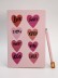 Блокнот (А5) "Love writings xoxo", pink (14.5*21)