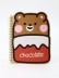 Блокнот на спирали (B6) "Bear chocolate" (13*18) 