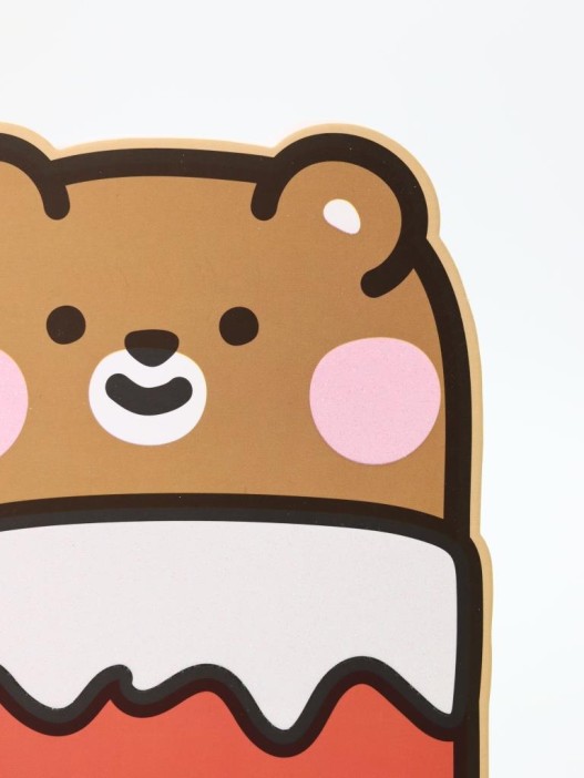 Блокнот на спирали (B6) "Bear chocolate" (13*18) 