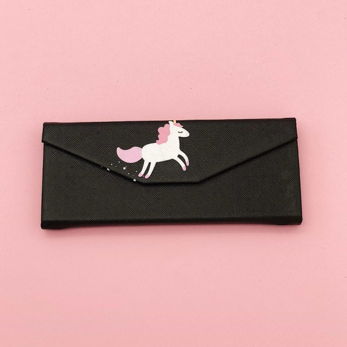 Чехол для очков "Unicorn", black 