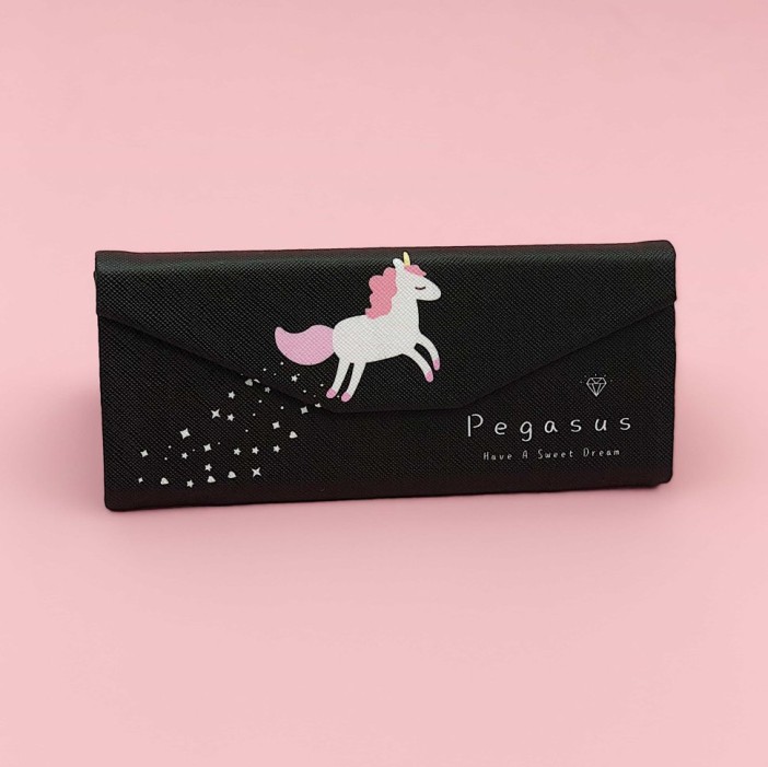 Чехол для очков "Unicorn", black 