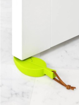 Фиксатор для дверей "Листок" (9x5x2,5см), 2 цв.