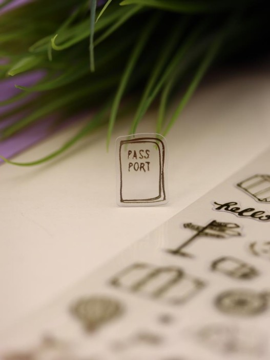 Наклейки &quot;Journey&quot; (23,5*9 см) 