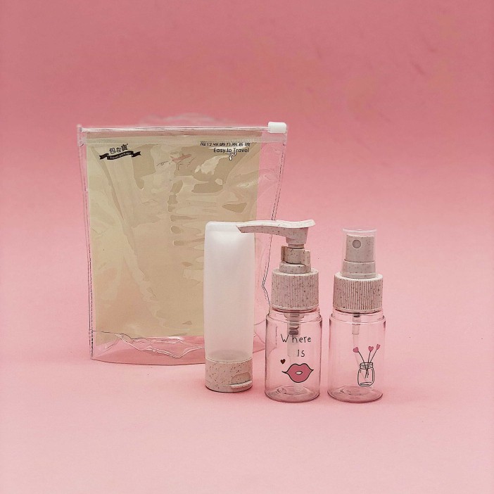 Дорожный набор "Girlish", pink 