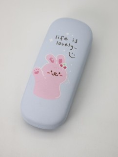 Чехол для очков &quot;Life is lovely&quot;, blue