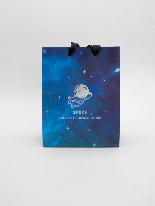 Пакет подарочный «Love&amp;Space», brieght future (18*23*11) 