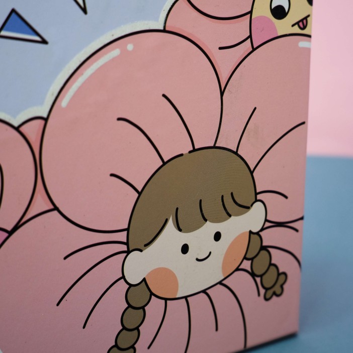 Набор подарочных коробок 3 в 1 «Girl flowers», 19*19*9.5-17*17*8-15*15*6.5 