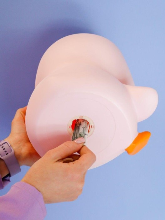 Копилка «Cute penguin», pink 