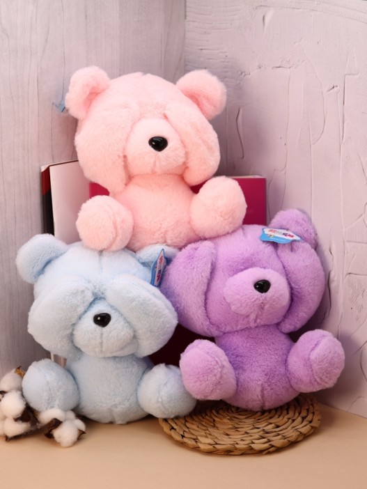 Мягкая игрушка &quot;Plush bear&quot;, violet, 20 см 