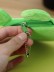 Кошелёк плюшевый &quot;Green frog&quot;, green (10*11 см) 