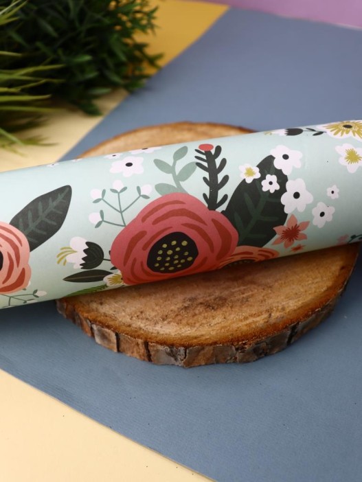 Упаковочная бумага «Flora», green (50*70 см) 