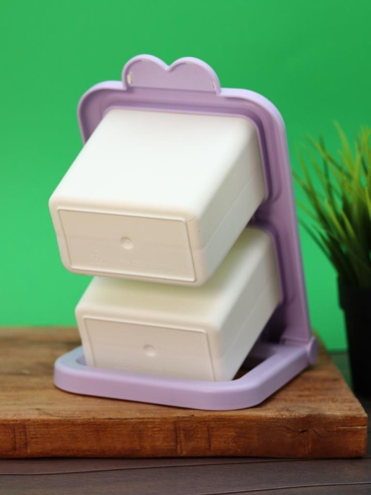 Органайзер настольный «Interesting eyes», purple (20,5*14,2*17 см) 