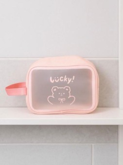 Косметичка "Lucky bear", pink