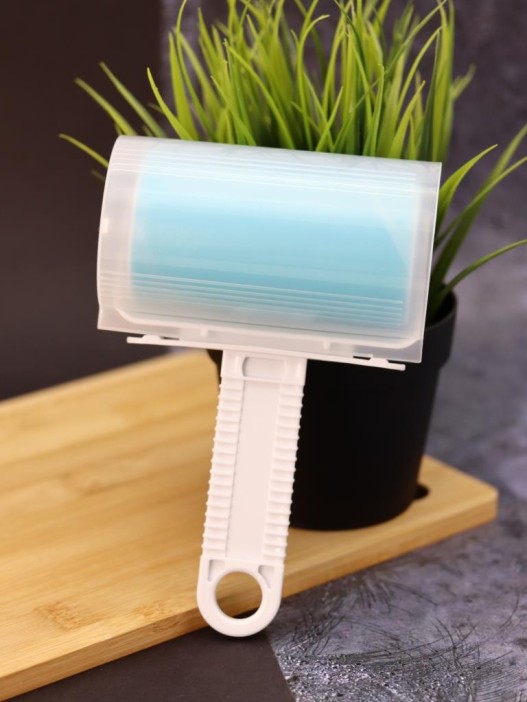 Многоразовый ролик для чистки одежды в футляре &quot;Blue cloud&quot;, 16,7*11 см 