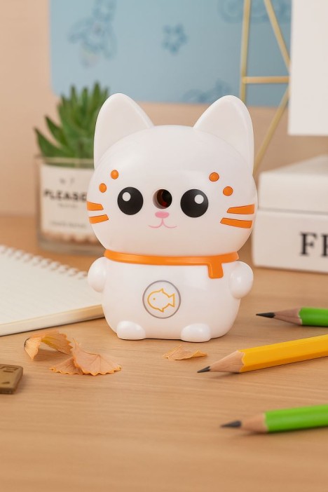 Точилка для карандашей механическая &quot;White kitten&quot; 
