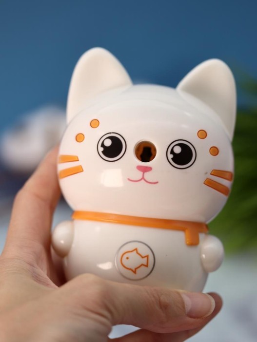 Точилка для карандашей механическая &quot;White kitten&quot; 