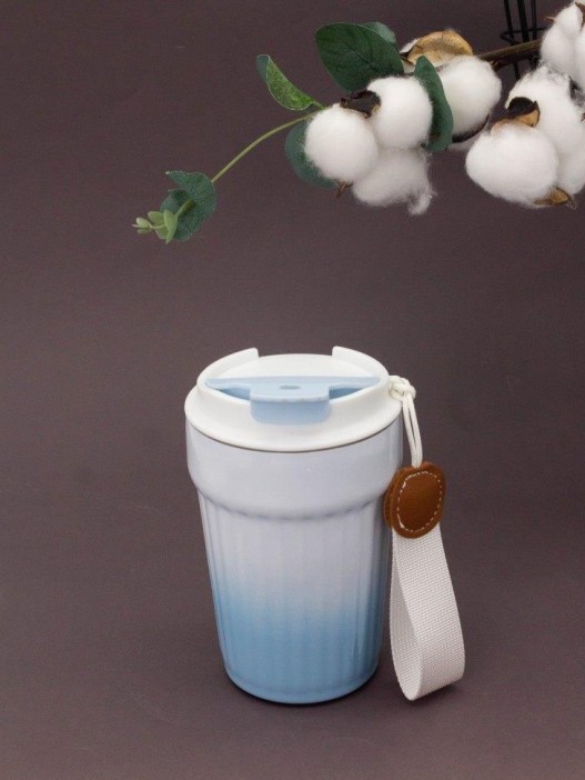 Термокружка &quot;Lovely day&quot;, blue (380 ml) 