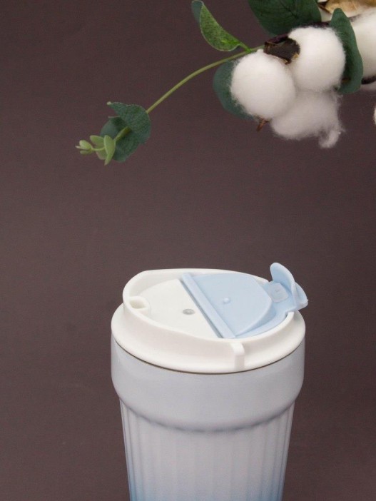 Термокружка &quot;Lovely day&quot;, blue (380 ml) 