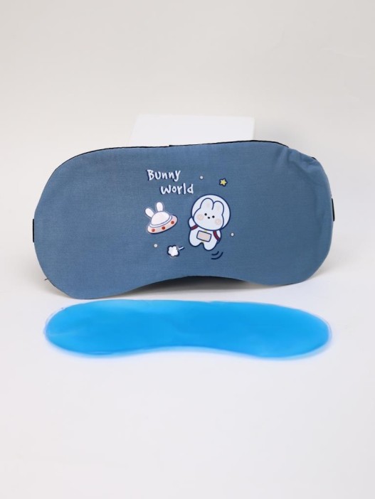 Маска для сна гелевая &quot;Bunny world&quot; 