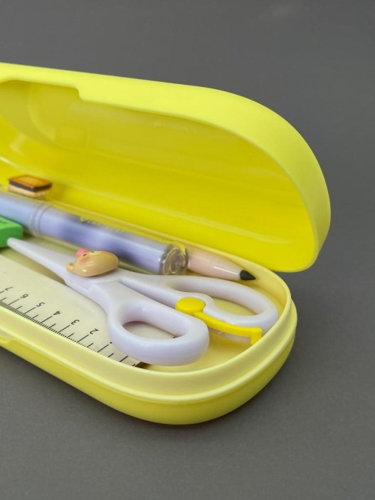 Пенал &quot;Waterproof&quot;, yellow (22*8*3,3 см) 