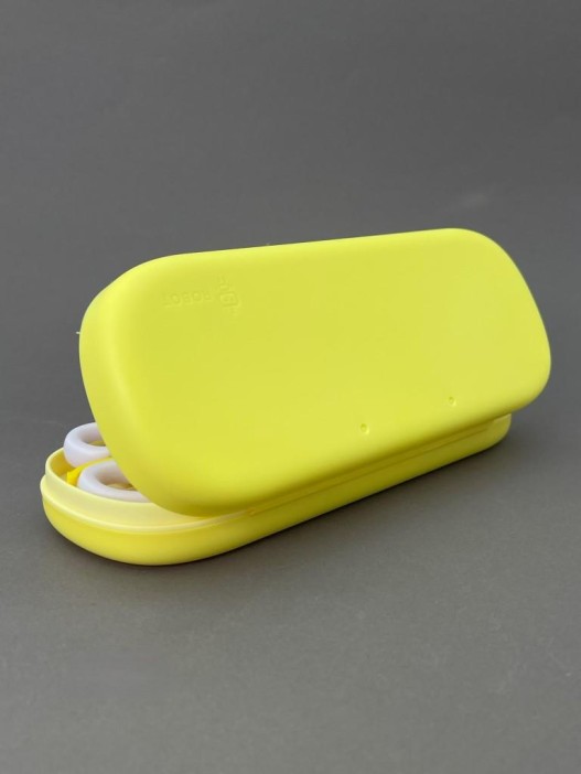 Пенал &quot;Waterproof&quot;, yellow (22*8*3,3 см) 