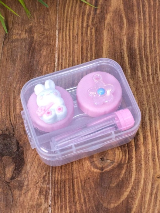 Контейнер для линз &quot;Milota friends&quot;, pink 