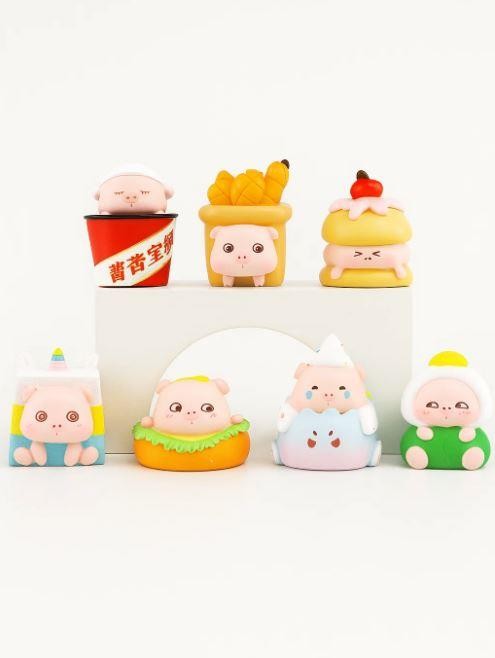 Сувенир в сюрприз-упаковке «Sweet pig», mix (7,7 см), пластик 