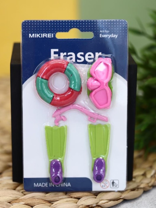 Ластики &quot;Sea&quot;, 5 шт. в наборе 