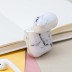 Чехол для AirPods "Marble", white