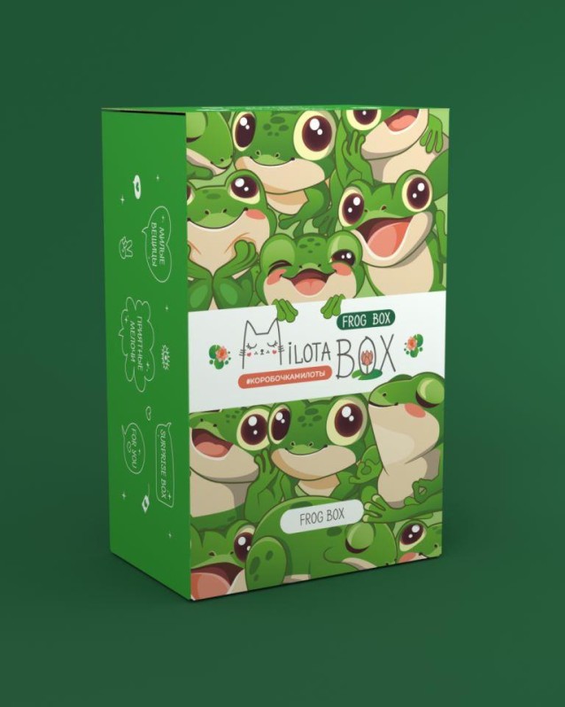 MilotaBox мини "Лягушка Бокс"