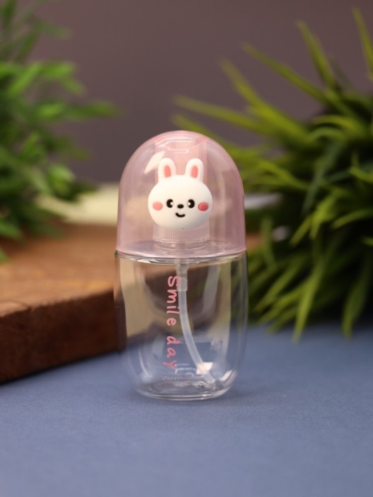 Дорожная бутылочка &quot;Smile bunny day&quot;, pink (60 ml) 