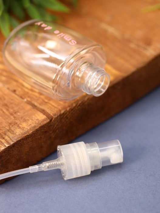 Дорожная бутылочка &quot;Smile bunny day&quot;, pink (60 ml) 