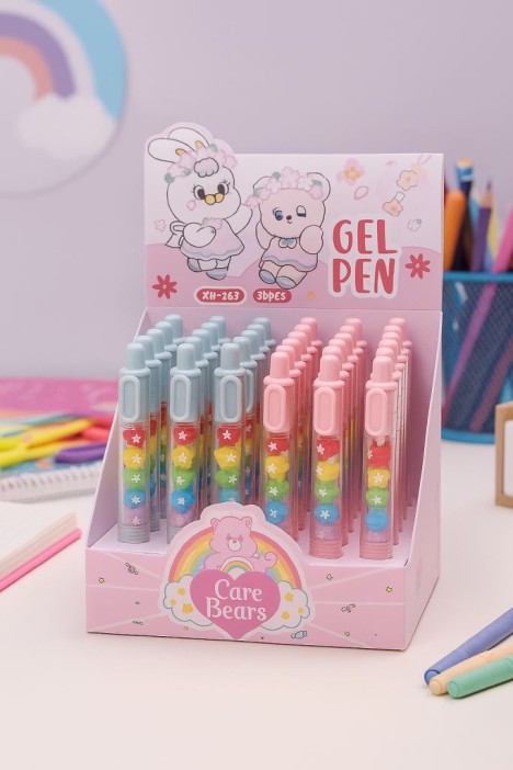 Ручка &quot;Cute flower&quot;, mix, шоу-бокс 36 шт. 