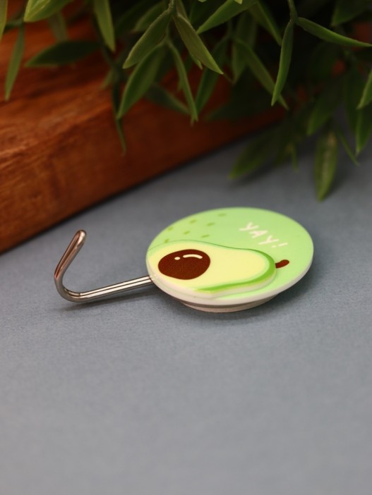 Крючок на липучке «Sweet avocado», green 