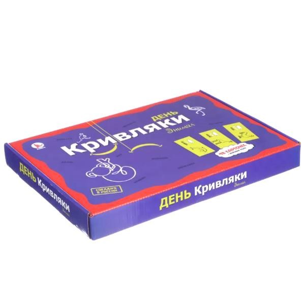 Игра настольная-фанты "День Кривляки ЭНИМАЛ"