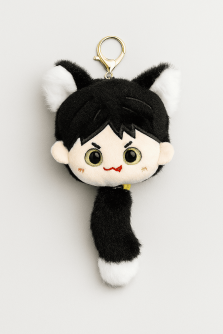 Брелок "Мех", черный