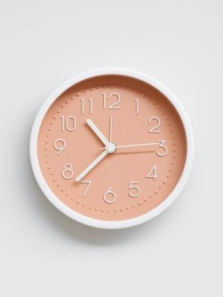 Часы-будильник «Balance line», pink