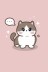 Держатель для карт Аниме «Cute cat» (6,5 х 10,4 см) 