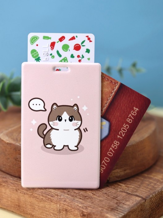 Держатель для карт Аниме «Cute cat» (6,5 х 10,4 см) 