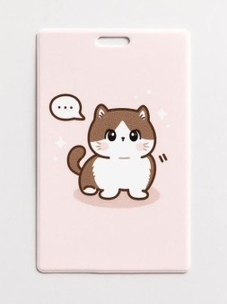 Держатель для карт Аниме «Cute cat» (6,5 х 10,4 см)