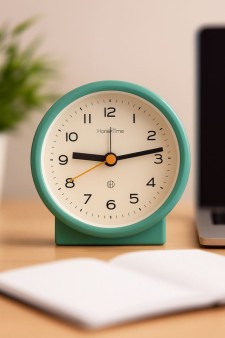 Часы-будильник «Rise and Shine», green
