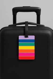 Бирка для багажа "Rainbow stripes"