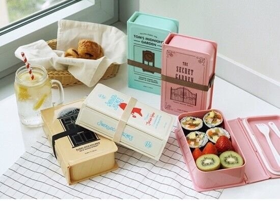 Ланчбокс "Book" blue 