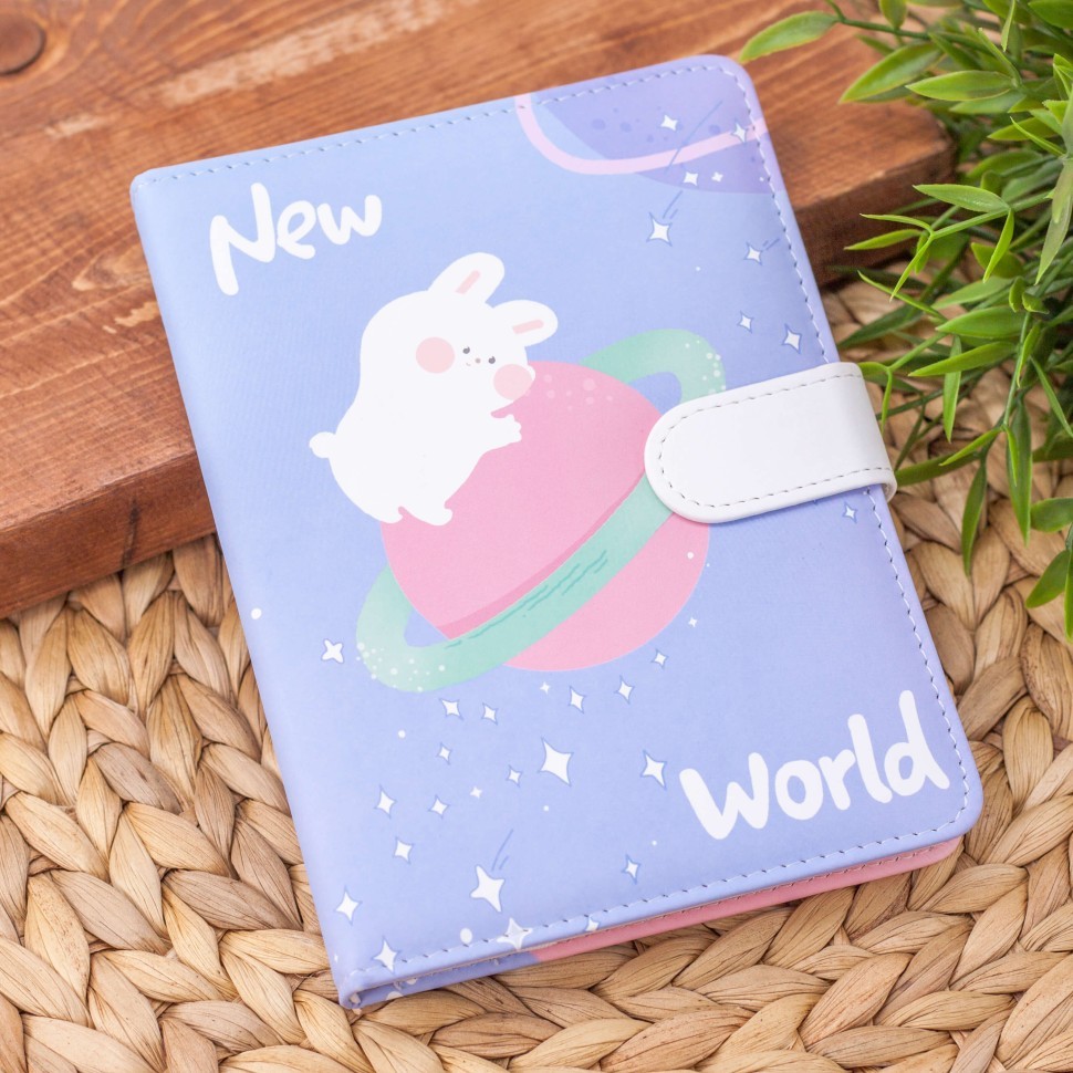 Блокнот "Lucky hare", purple