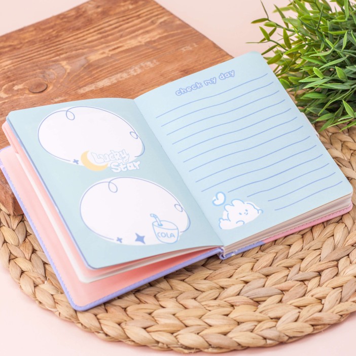 Блокнот "Lucky hare", purple 