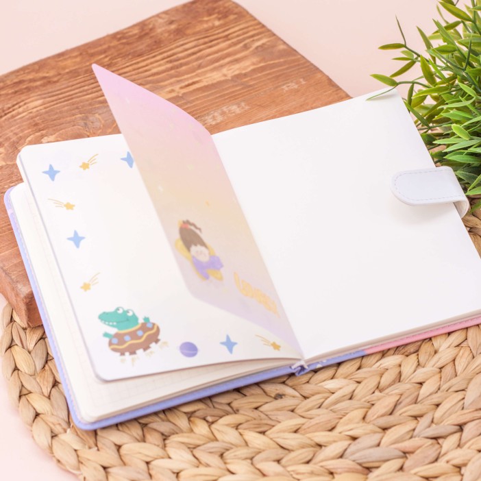 Блокнот "Lucky hare", purple 